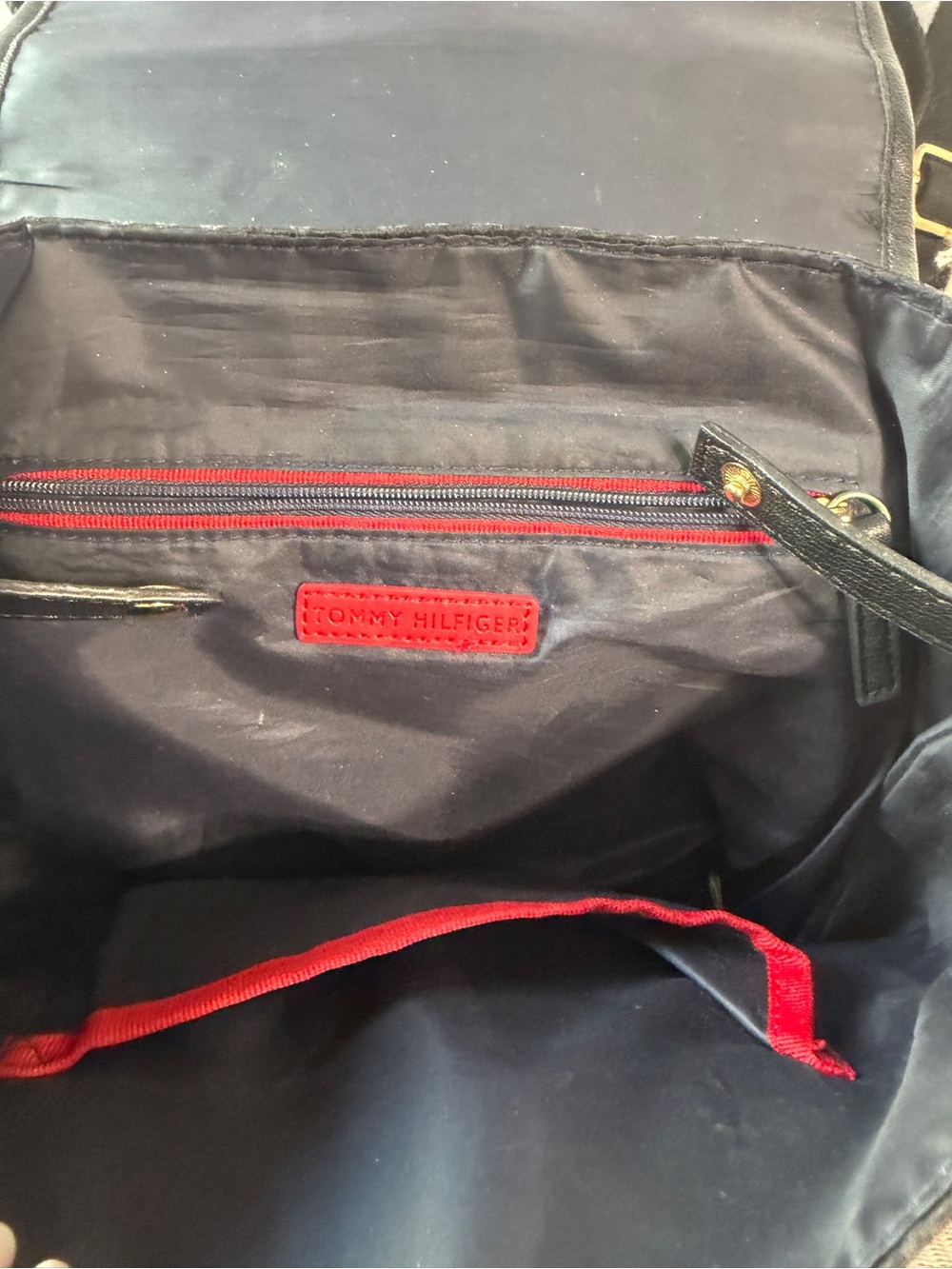 Tommy Hilfiger Mini Black Backpack